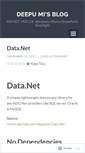 Mobile Screenshot of deepumi.wordpress.com
