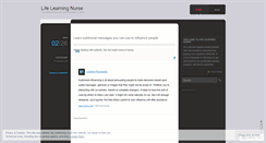 Desktop Screenshot of lifelearningnurse.wordpress.com