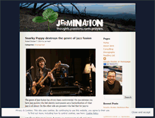 Tablet Screenshot of jermination.wordpress.com