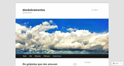 Desktop Screenshot of desdobramentos.wordpress.com