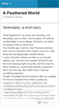Mobile Screenshot of afeatheredworld.wordpress.com