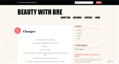 Desktop Screenshot of beautywbre.wordpress.com