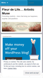 Mobile Screenshot of lestroisfleurs.wordpress.com