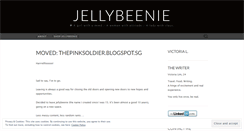 Desktop Screenshot of jellybeenie.wordpress.com