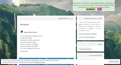 Desktop Screenshot of miglieruolo.wordpress.com