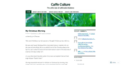 Desktop Screenshot of caffeculture.wordpress.com