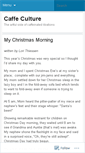 Mobile Screenshot of caffeculture.wordpress.com