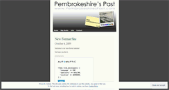 Desktop Screenshot of pembspast.wordpress.com