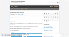 Desktop Screenshot of akuardit.wordpress.com