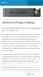 Mobile Screenshot of progio.wordpress.com