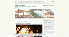 Desktop Screenshot of ghannahlodge.wordpress.com