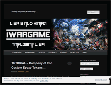 Tablet Screenshot of iwargame.wordpress.com