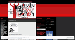 Desktop Screenshot of justanotherwhitewoman.wordpress.com