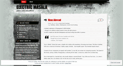Desktop Screenshot of electricmasala.wordpress.com