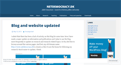 Desktop Screenshot of netdemocracy.wordpress.com