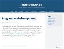 Tablet Screenshot of netdemocracy.wordpress.com