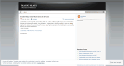 Desktop Screenshot of hrmagic.wordpress.com