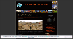 Desktop Screenshot of expofotoperu.wordpress.com