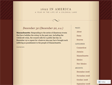 Tablet Screenshot of america1692.wordpress.com