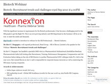 Tablet Screenshot of pharmasaleswebinar.wordpress.com