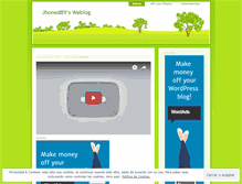 Tablet Screenshot of jhoned89.wordpress.com