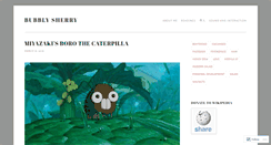 Desktop Screenshot of bubblysherry.wordpress.com