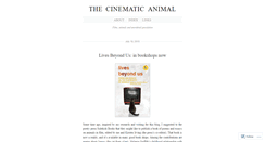 Desktop Screenshot of cinematicanimal.wordpress.com