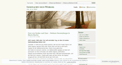 Desktop Screenshot of lesenacht.wordpress.com