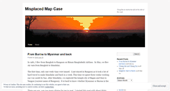 Desktop Screenshot of misplacedmap.wordpress.com