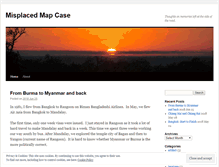 Tablet Screenshot of misplacedmap.wordpress.com