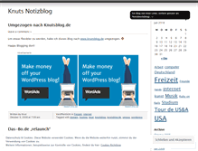 Tablet Screenshot of knutblock.wordpress.com