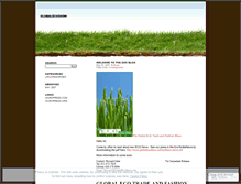 Tablet Screenshot of globalecoshow.wordpress.com