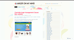 Desktop Screenshot of angeronmymind.wordpress.com