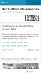 Mobile Screenshot of hhhmemories.wordpress.com
