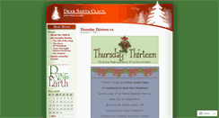 Desktop Screenshot of dearsantaclaus.wordpress.com