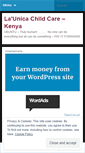 Mobile Screenshot of launicakenya.wordpress.com