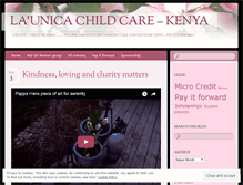 Tablet Screenshot of launicakenya.wordpress.com