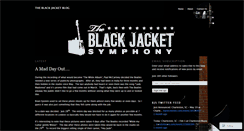 Desktop Screenshot of blackjacketsymphony.wordpress.com