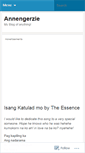 Mobile Screenshot of annengerzie.wordpress.com