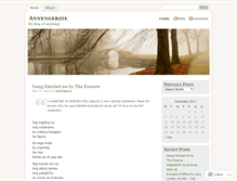 Tablet Screenshot of annengerzie.wordpress.com