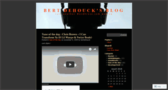 Desktop Screenshot of bertdehouck.wordpress.com