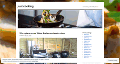 Desktop Screenshot of justcookingkerry.wordpress.com