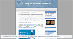 Desktop Screenshot of leibvitz.wordpress.com