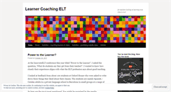 Desktop Screenshot of learnercoachingelt.wordpress.com