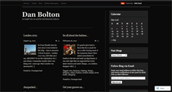 Desktop Screenshot of danbolton.wordpress.com