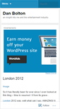 Mobile Screenshot of danbolton.wordpress.com