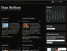 Tablet Screenshot of danbolton.wordpress.com