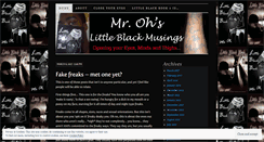 Desktop Screenshot of mrohyes.wordpress.com