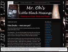 Tablet Screenshot of mrohyes.wordpress.com