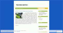 Desktop Screenshot of globaltechnowatch.wordpress.com